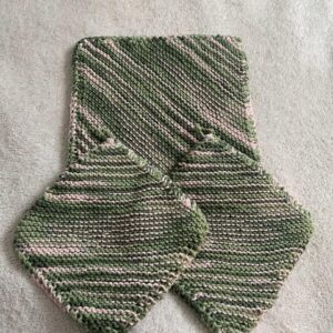 Pink Camouflage Potholders